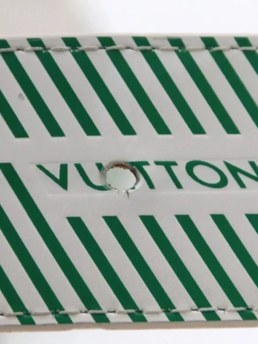 Louis Vuitton LV Imprint Reversible Belt Size 90/36 - M8392T